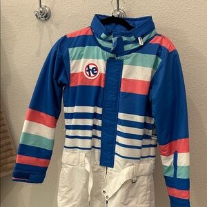 Tipsyelves Striped Ski Suit